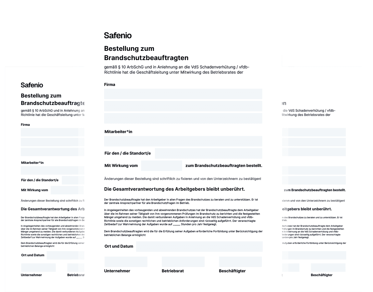 Vorschau Beauftragungen